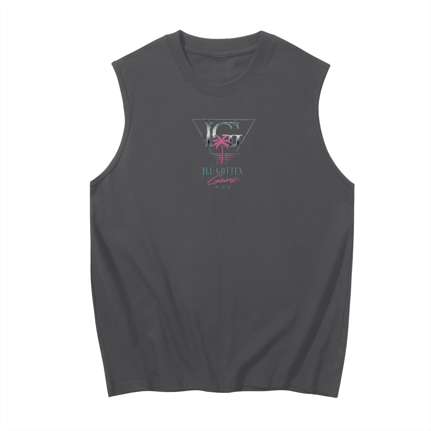 Ill Gotten Gains Mob-Cocaine Cowboy Men's Sleeveless Cotton Workout Tank Top